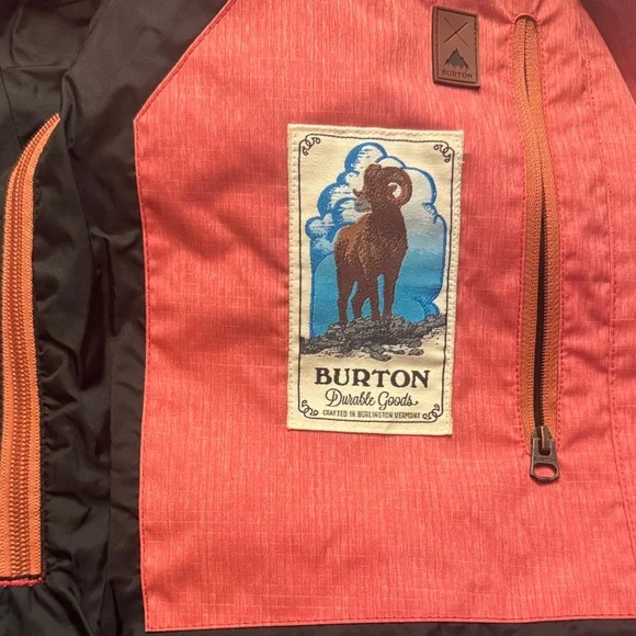Burton Men's Hooded snowboarding Jacket  🏂 -medium - Picture 15 of 16